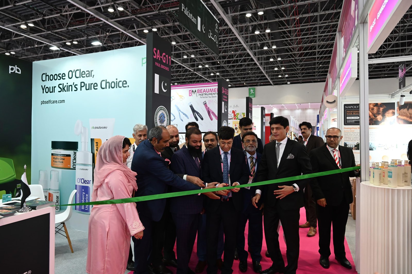 Pakistan Pavilion Inaugurated at Beauty World Middle East 2025